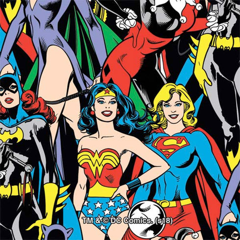 DC Comics Wonder Woman DC Bombshells Characters Pattern Nintendo 2DS XL (2017) Skin